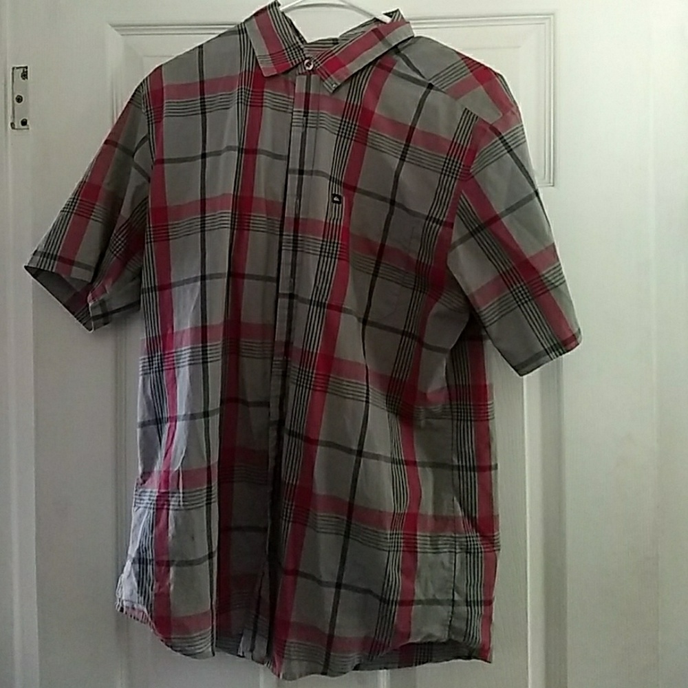 Mens Quiksilver Button Up